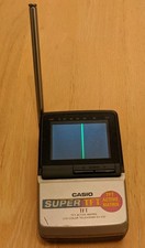 Casio Model EV-510D portable LCD Color TV circa 1980s  ( won't pick up signal )