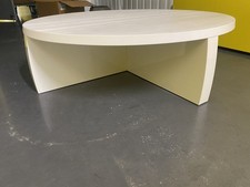 Natuzzi  Edgar coffee table in cream  New Unused. 