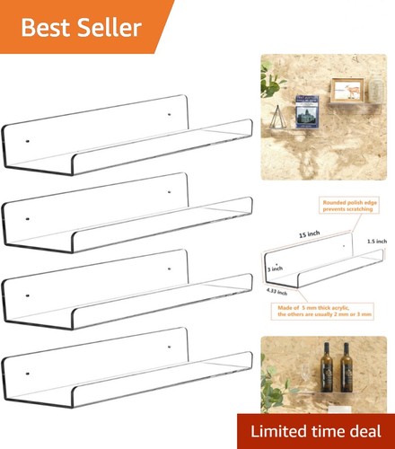 Waterproof floating shelves - waterproof,