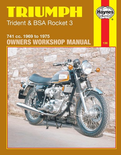 Triumph trident bsa - trident, &