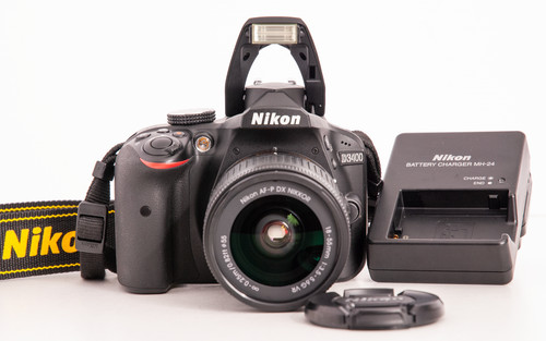 Nikon d3400 18 55mm - af-p, 18-55mm
