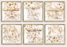 Vintage Horse Card Toppers