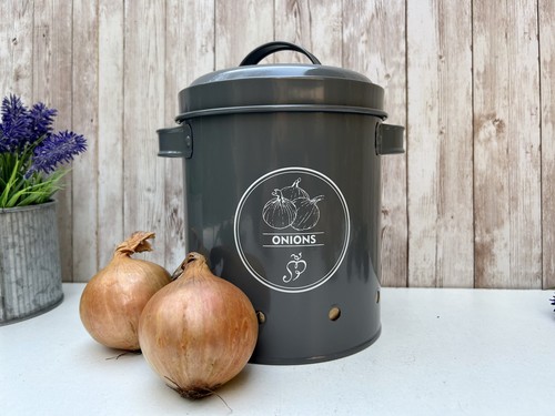 Onion storage container - onion,