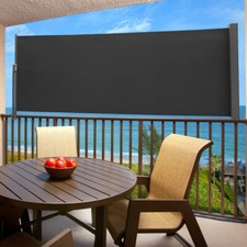 Double Retractable Side Awning