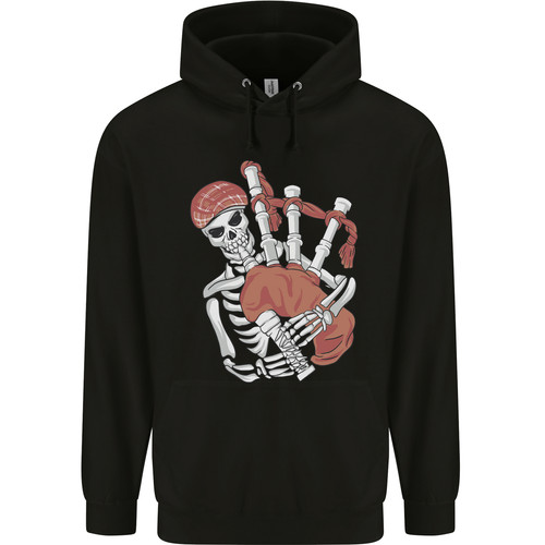 Skeleton playing the - a,