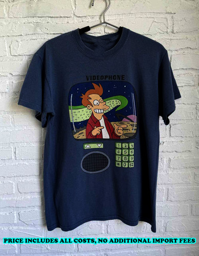 Vtg futurama fry videophone - fry,