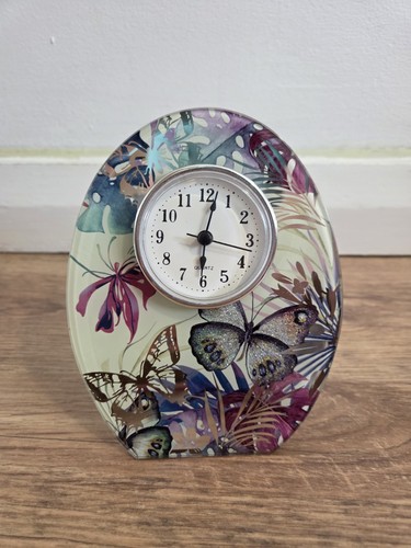 Butterfly floral glass quartz - butterfly,