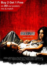 Blow 2001 Movie Poster A5 A4 A3 A2 A1