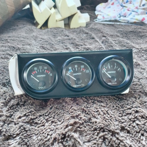 Racing gauge kit 52mm - gauge, triple