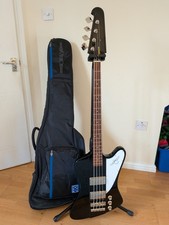 Epiphone Thunderbird Vintage Pro Bass (Ebony) With Case