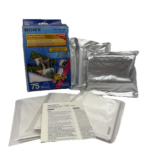 Sony svm 75ls photo paper - sony,