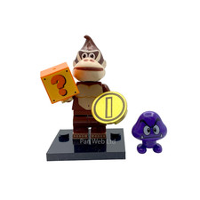 Donkey kong minifigure gaming - donkey,