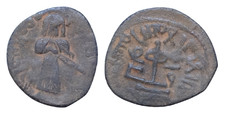 ISLAMIC Arab-Byzantine Standing Caliph coinage AE 19mm 'Abd al-Malik ibn Marwan