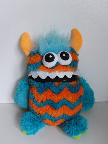 Worry monster orange - 13", and