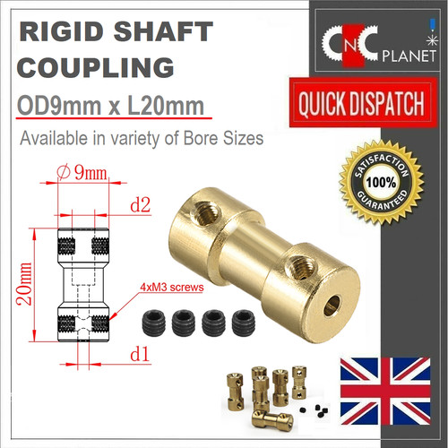 Rigid shaft coupling - coupling, coupler