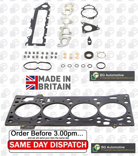 Gasket set cylinder head fits - cylinder,
