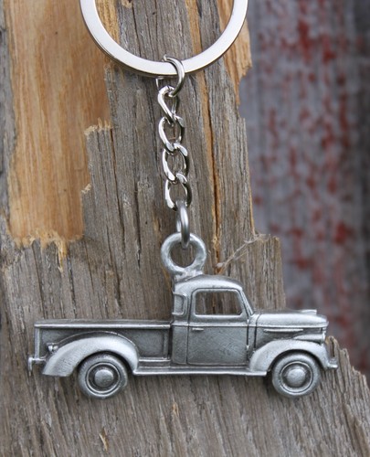 Lead free pewter vintage truck - free,