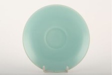 Poole - Twintone Seagull and Ice Green C57 - Tea Saucer - 145796Y