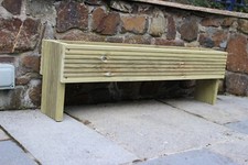Wooden raised decking garden - decking,