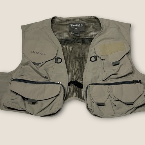 Simms fishing vest mens - vest, m