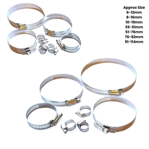 35pc large hose - large, clamp