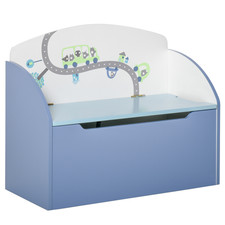 Kids Wooden Toy Box Children