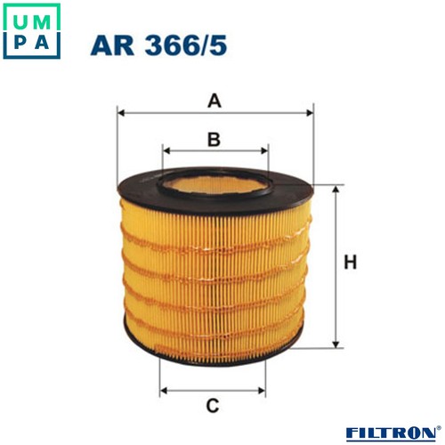 Air filter 366 - 366/5, saab