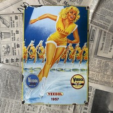 VINTAGE 1957 VEEDOL MOTOR OIL