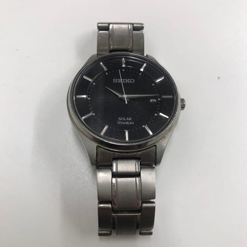 Seiko sbpx103 solar - seiko, titanium