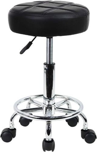 Kktoner round rolling stool - kktoner,