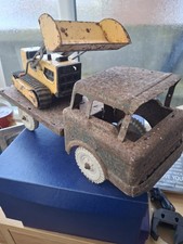 Tonka Truck And Digger Old And