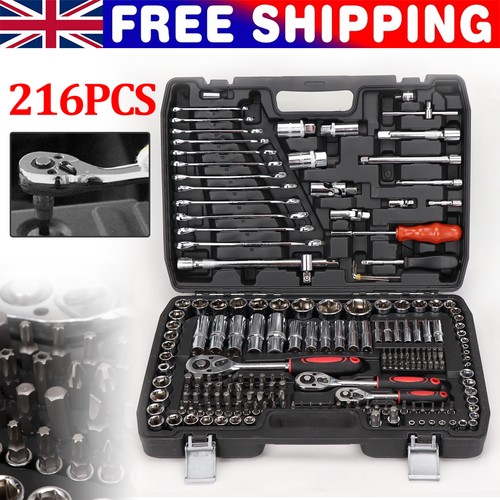 216 pcs socket - set, 1/4