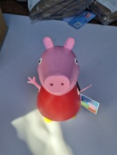 Metal Wobbly Peppa Pig Pink Pig Garden Ornament Statue Sculpture Decoration