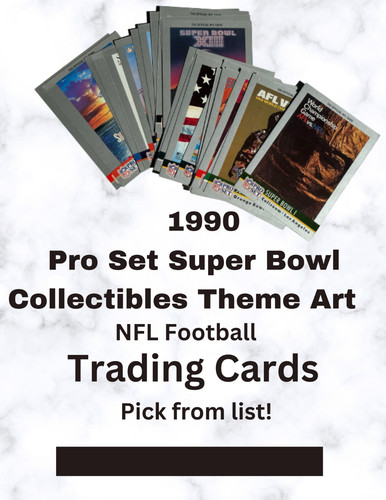 1990 pro set super bowl - 1990,