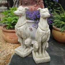 Pair of Large Hunting Hound