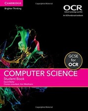 GCSE Computer Science for OCR Student Book By David Waller, Ann Weidmann