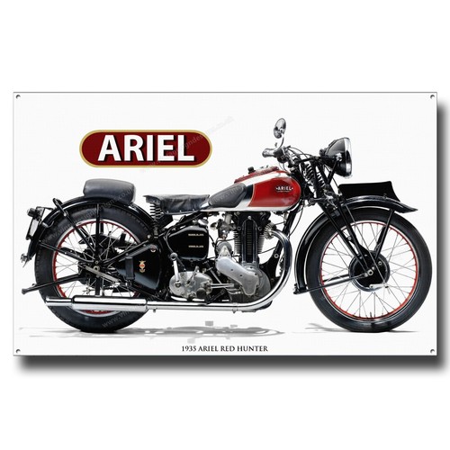 Ariel red hunter motorcycle - ariel,