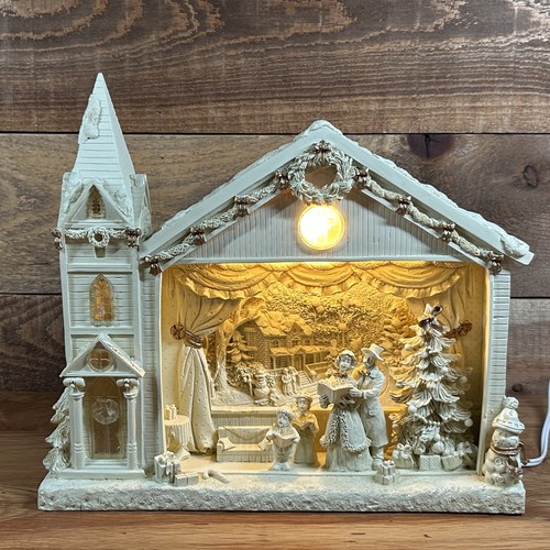 Silhouette lighted christmas - silhouette,