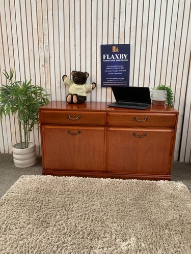 Vintage wooden credenza - vintage,