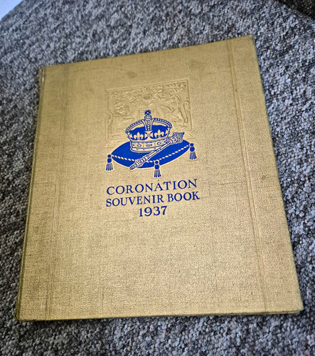 1937 coronation souvenir book - 1937,