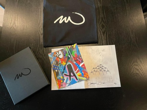 Martin whatson signed book - book, and