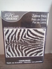 J P Coats Zebra Skin Latch