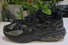 NIKE REACT PRESTO X UNDERCOVER TRAINERS. MENS SIZE 7.5 UK. BLACK/GRY. *2019*