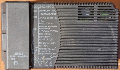 Tridonic atco metal halide - metal,