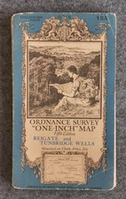 1" Ordnance Survey Cloth Map