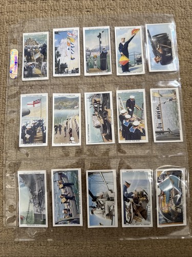 Wills cigarettes full set - full, of