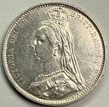 1887 Great Britain 1 Sixpence