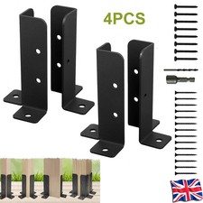 4Pcs Adjustable Wood Fence