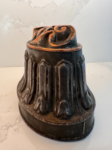 Antique copper jelly mould - copper,