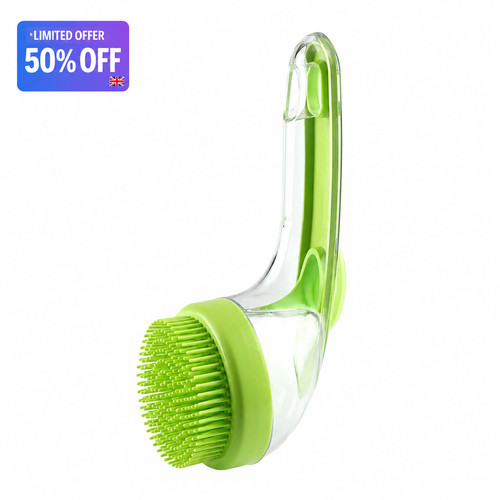 Pet bath brush soft silicone - bath,